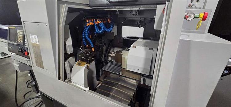 Tsugami CNC Control 10,000 RPM S206-II CNC 6 AXIS SWISS TYPE SCREW MACHINE 6 Axis