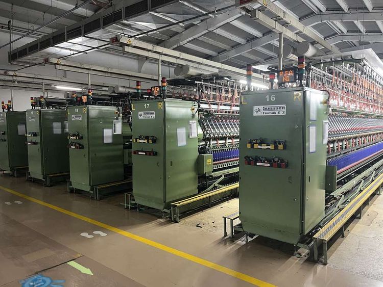 6 Suessen Fiomax E2 ring spinning