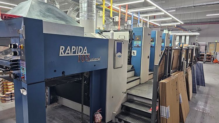 KBA Rapida 105-4 (2000+) 740x1050 mm