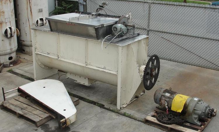60 cu.ft. Double ribbon blender