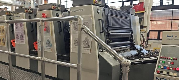 Komori L428+CX 20" x 28"