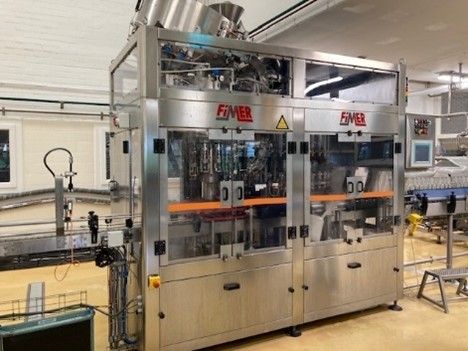 Arol, Fimer, Kettner, Krones Filling line