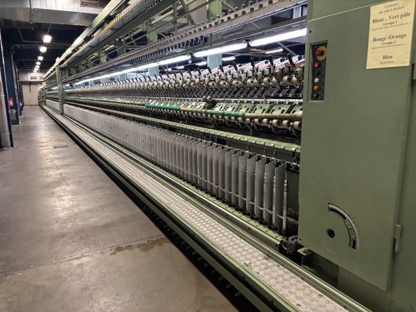 2 Nsc schlumberger CF 53 semi worsted ring frames