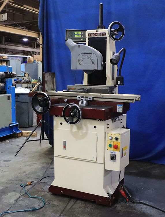 Chevalier FSG-618M MITUTOYO 2X DRO Roller Bearing Table