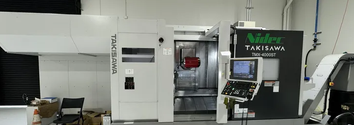 Takisawa Fanuc 31i-B(5) CNC Control 12,000 RPM TMX-4000ST 5  Axis