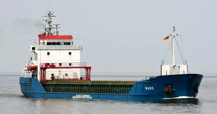 BODEWES' SCHEEPSWERVEN NAOS ABT 4264 DWT ON 5.75 M DRAFT
