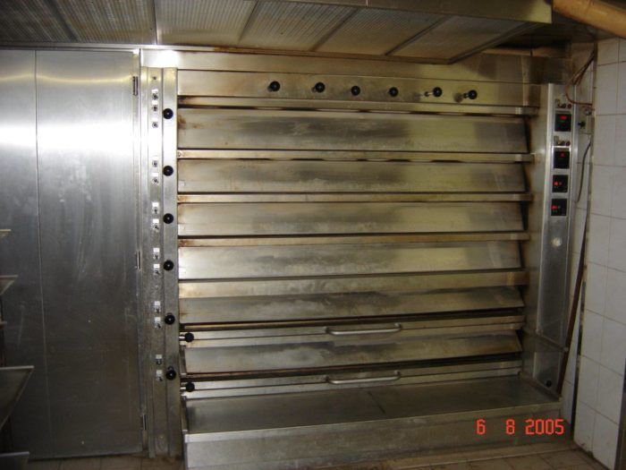 Heuft thermal oil deck oven