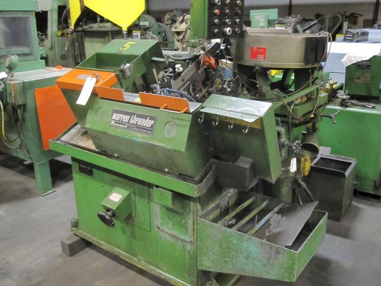 Warren WT-1500 High Speed Automated Flat Die Thread Roller