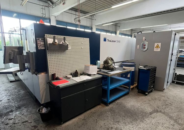Trumpf TruLaser 5040 fiber (L69) Siemens Sinumerik 840 D