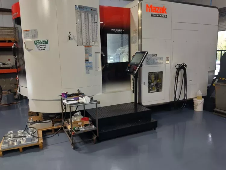 Mazak Mazatrol Smooth Ai Conversational Control 15,000 RPM INTEGREX I-630V/6 5 Axis