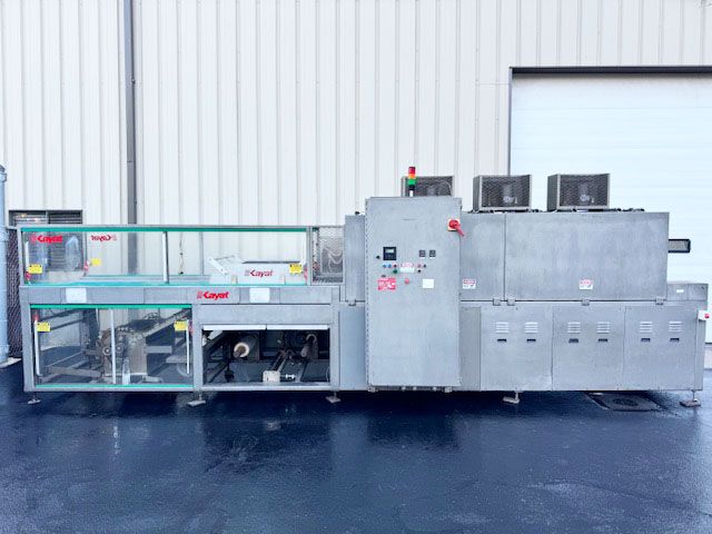 Kisters Kayat 601-T, Continuous Motion Tray Shrink Bundler