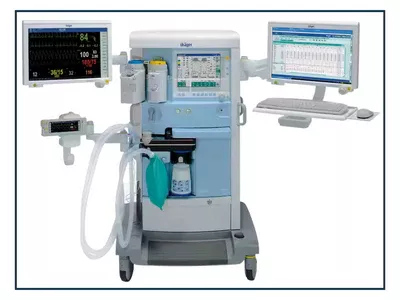 Drager Primus Anaesthesia Workstation with Full Monitoring