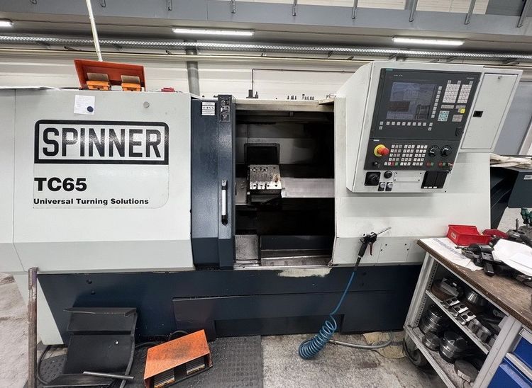 Spinner Sinumerik 810 D PL Siemens 4500min/-1 TC 65 MC 3 Axis