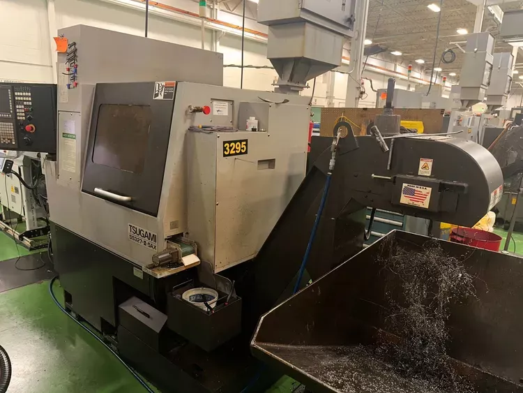 Tsugami Fanuc Series 31i-Model B5 control Variable Speed SS-327-5AXIII 2 Axis