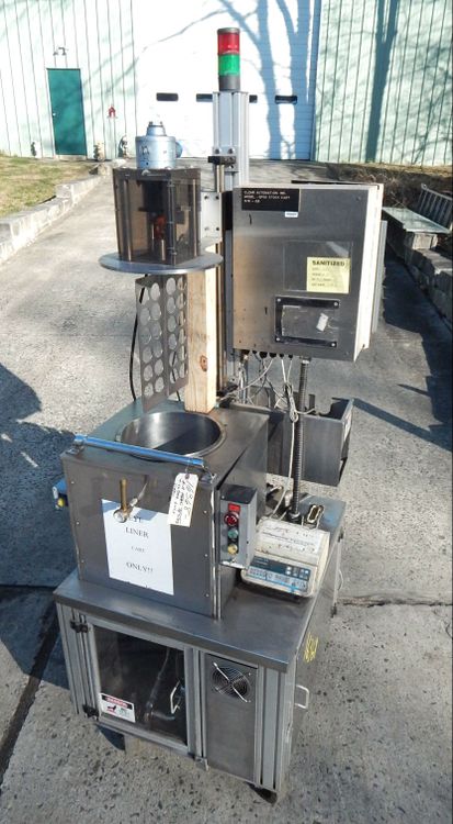 clear automation open stock cart  dispensing/mixing kettle