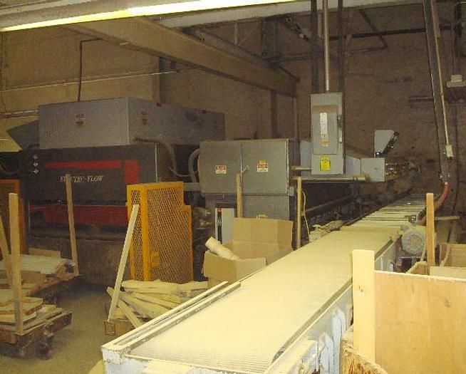 Rosenquist ELECTRO-FLOW CONTINUOUS FEED-THROUGH RADIO FREQUENCY GLUER