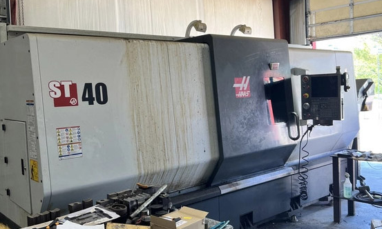 Haas Haas CNC control 2400 rpm ST-40  2 Axis