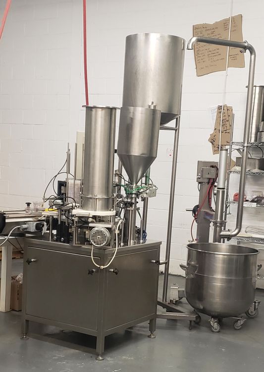 9 Cup Rotary Filling Sealing Machines