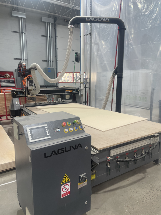 Laguna Smart Shop CNC Router with vacuum pump