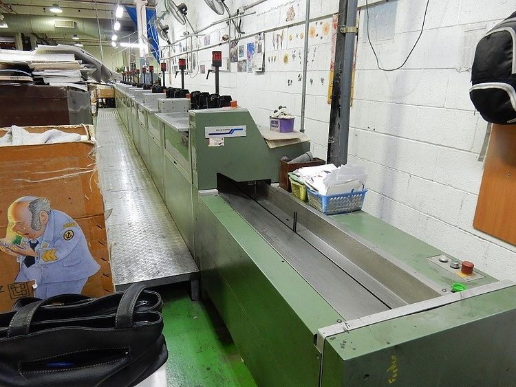 MM 1571, 22 stations collating machine