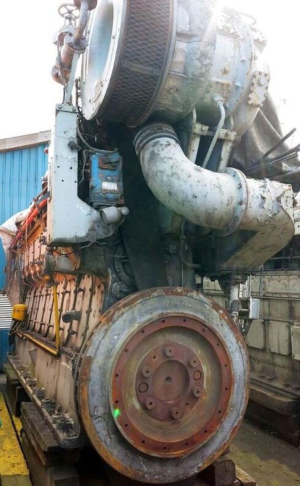 Allen PBC S37D Marine Diesel Engine