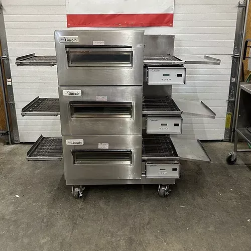 Lincoln 1132 Triple Stack Electric Conveyor Oven