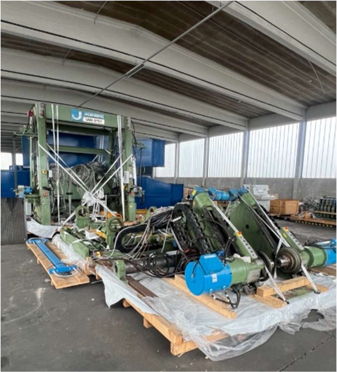 Jagenberg 1.800 mm type Vari-Step 43 Slitter rewinder