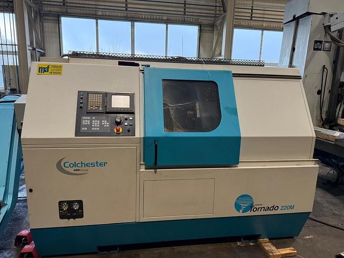 Colchester Fanuc 21i-T control Variable Tornado 220M 2 Axis