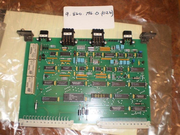 16 Sulzer 9.860.796.0 (026), Circuit Boards