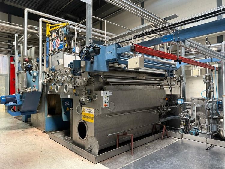 Sperotto rimar Nova 240/750 2001 Sperotto Rimar Nova 240/750 complete washing line in solvent (1)