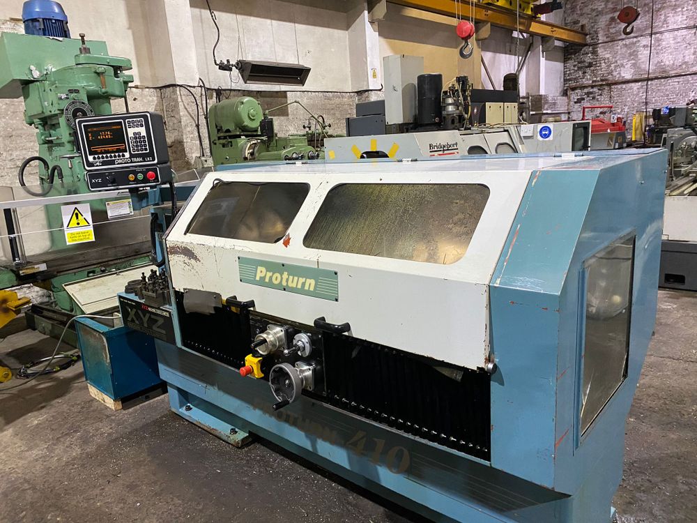 XYZ CNC Lathe with Prototrak Control 2500 470 2 Axis