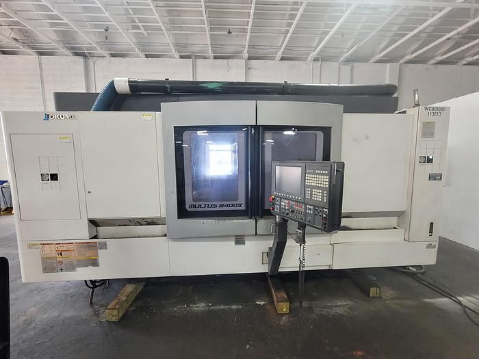 Okuma Okuma OSP P300S CNC Control 3800 RPM Multus B400II-W 5  Axis