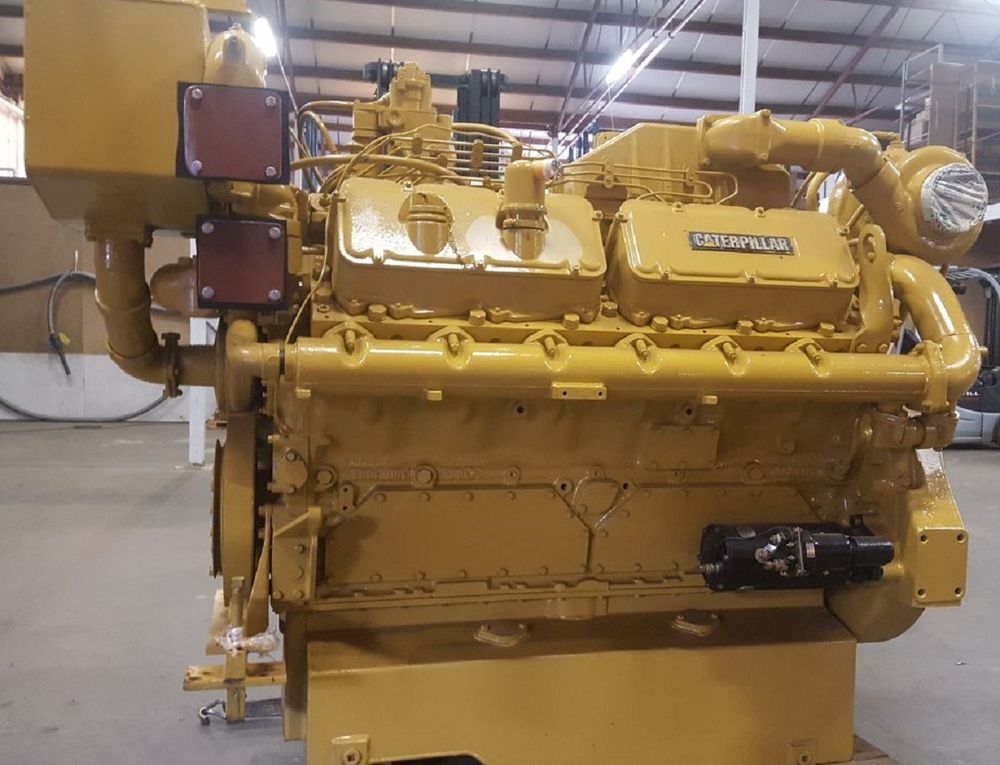 2 Caterpillar 3412 DITA Diesel Marine Engine