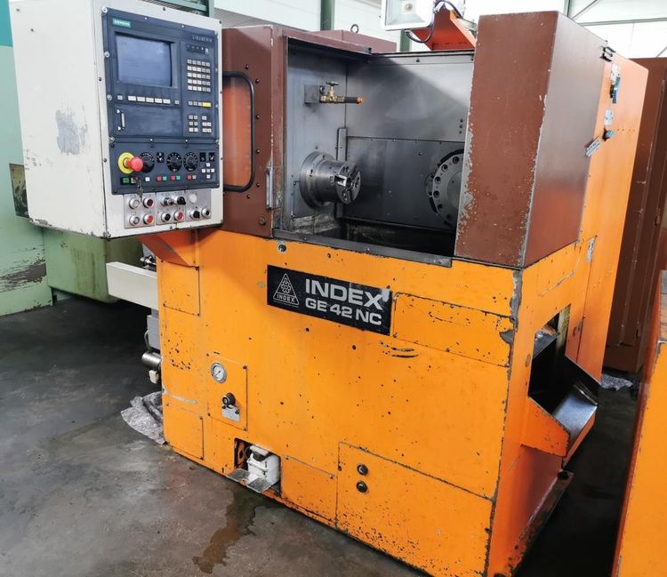 Index SINUMERIK 810 5000 rpm GE 42 NC Year of construction 1980 2 Axis
