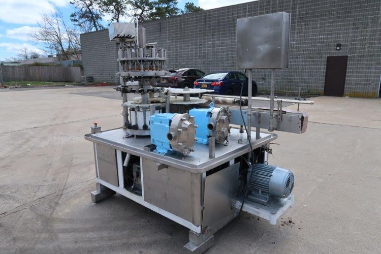 Pacific 12 Head  Rotary Positive Displacement Filling Machine