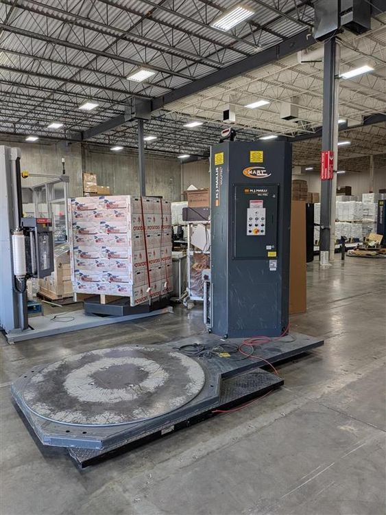 SML-150-B   Scale Pallet Wrapper