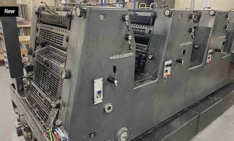 Heidelberg GTO 52-4 Numbering unit 52 x 36 cm