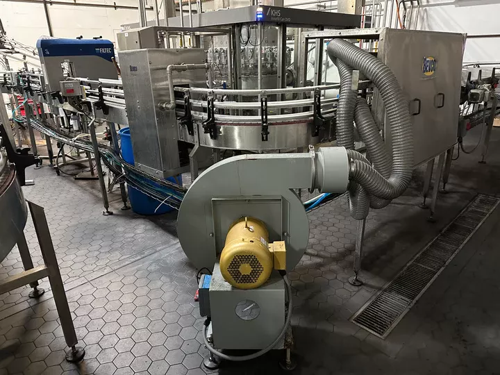 Bevco Water Rinse & Dry System