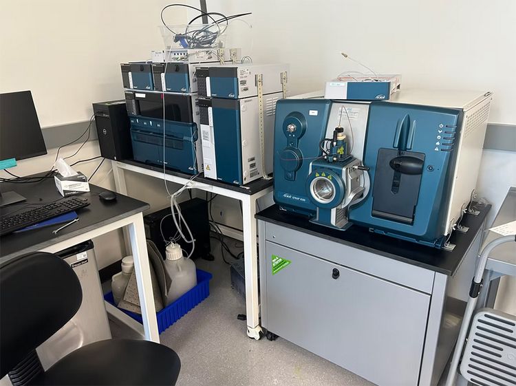 Sciex 4500 QTrap with ExionLC AD UPLC Mass spectrometers