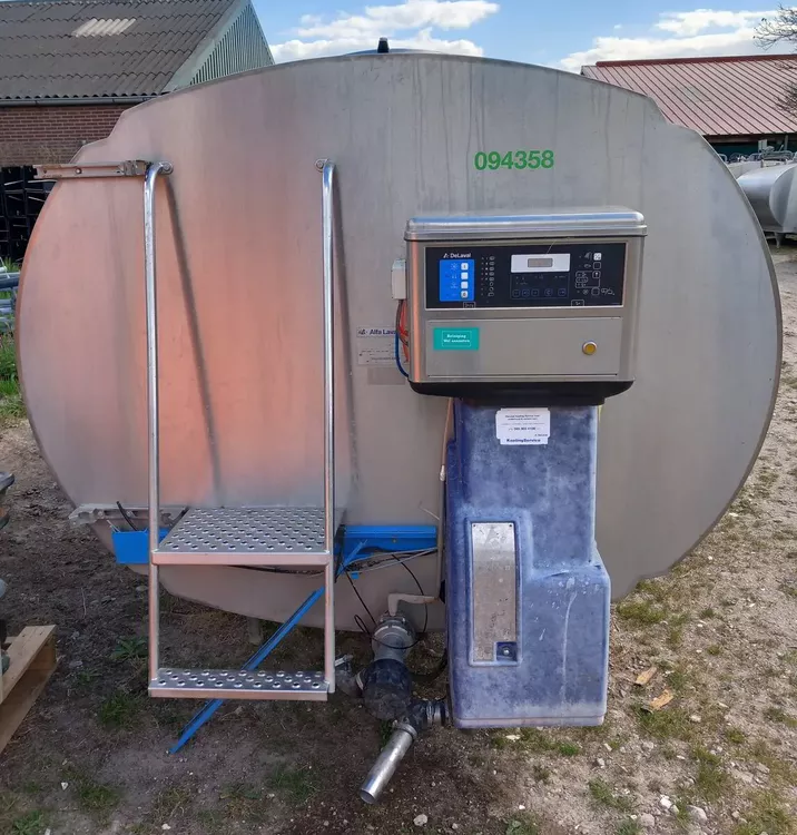 Delaval HCA 8.000 liter cooling tank