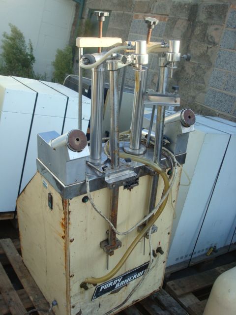 Purdy Bancroft V2.134.C3, Twin Head Filling Machine