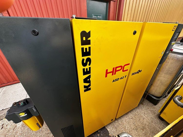 Kaeser HPC KAESER ASD40T AIRCENTRE COMPRESSOR   Operating pressure 7.5 bar