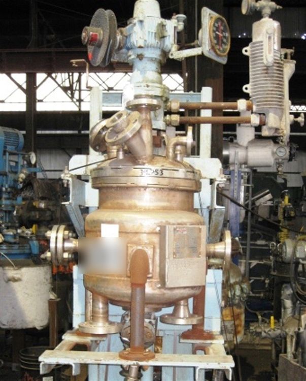Pfaudler 10 Gallon Stainless Steel Reactor