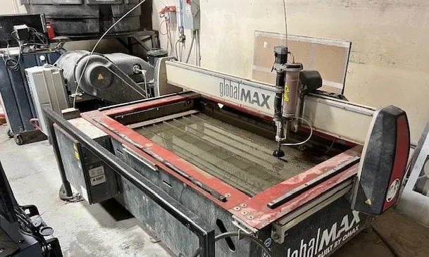 Omax GLOBAL MAX 1508 CNC waterjet cutting system