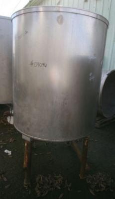 Others Single Shell Stainless Steel Tank 300 Gallon