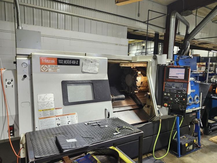 Mazak Mazatrol Matrix Nexus 2000 RPMs Nexus 450-II 2 Axis