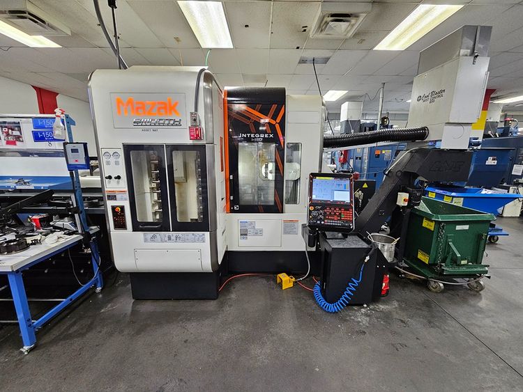 Mazak Mazatrol Smooth CNC Control Variable Integrex i-150 Multi-Axis 5  Axis