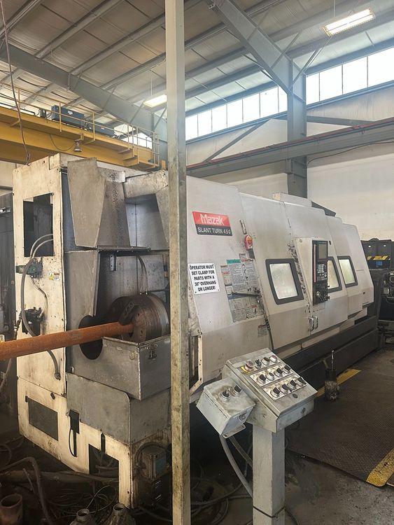 Mazak Mazatrol 640 CNC Control 1,500 RPM SLANT TURN 450 2 Axis