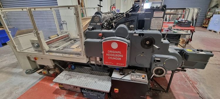 Heidelberg SB Cylinder Hot Foiling