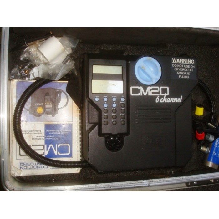 UCC CM20, 6 Channel Hydraulic Particle Counter